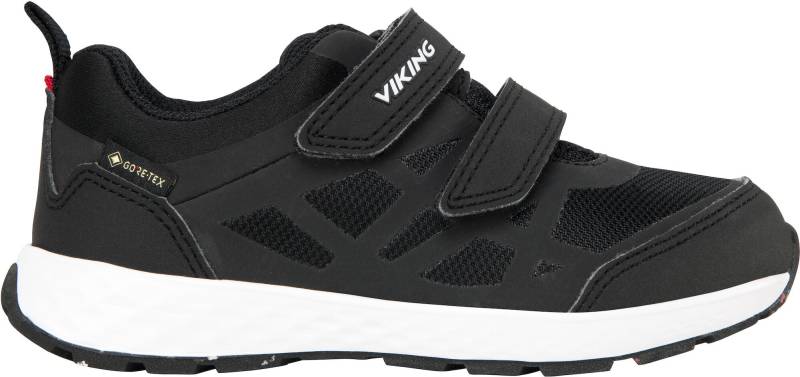 Viking Veme Reflex 2V GTX Kinder Sneakers, Black, 27, Kinderschuhe von Viking