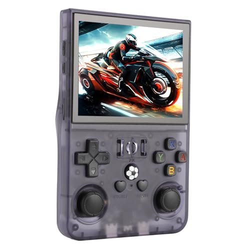 R36Pro Retro Handheld Game Console, 3,5 -Zoll -Retro -Spielekonsolenklassiker Emulator, Erstellt - in TF -Karte Vorinstalliertes Handheld -Videosystem (64GB) von Vikye
