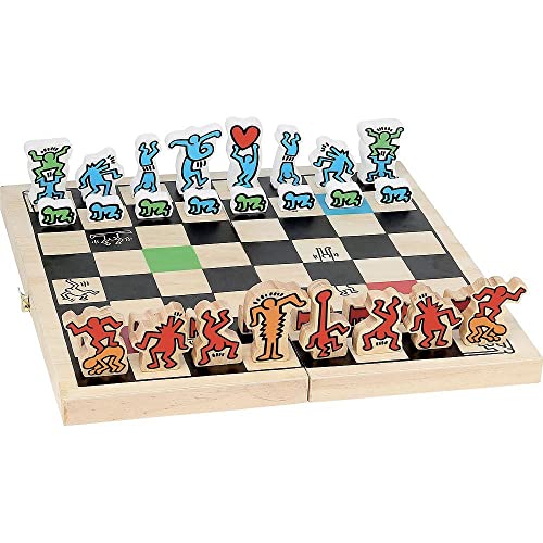 Vilac - Schachspiel, groß, Keith Haring, 9229, Mehrfarbig von Vilac