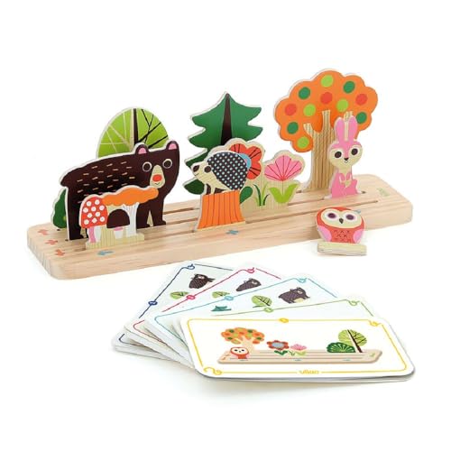VILAC - Oussassplass Der Wald – Ingela P. Arrhenius – 9 Teile aus Holz + 60 Spielkarten mit Sich entwickelnden Schwierigkeitsgraden – Lernspiele für Kinder aus Holz – ab 3 Jahren – 7634 VILAC - Oussassplass Der Wald – Ingela P. Arrhenius – 9 Teile aus Holz + 60 Spielkarten mit Sich entwickelnden Schwierigkeitsgraden – Lernspiele für Kinder aus Holz – ab 3 Jahren – 7634 von Vilac