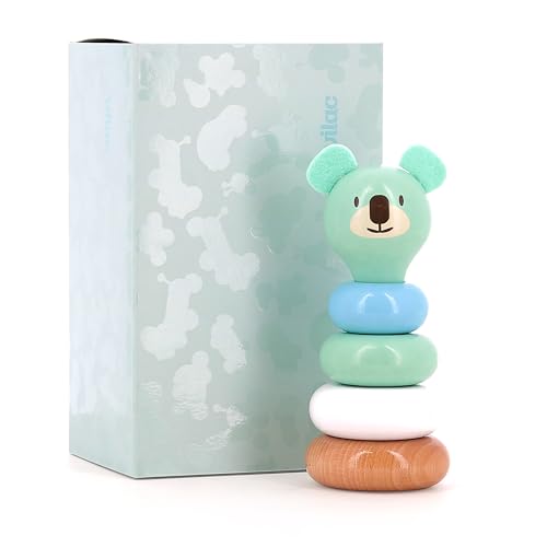 Vilac 8085G Stapelbar aus Holz von Boizoos, Alice der Koala, Mehrfarbig Vilac 8085G Stapelbar aus Holz von Boizoos, Alice der Koala, Mehrfarbig von Vilac
