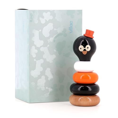 Vilac - Montessori-Spiel aus Holz Boizoos – René der Pinguin – entwickelt Motorik, Koordination und Lernen der Farben – ab 12 Monaten nachhaltigen Materialien Vilac - Montessori-Spiel aus Holz Boizoos – René der Pinguin – entwickelt Motorik, Koordination und Lernen der Farben – ab 12 Monaten nachhaltigen Materialien von Vilac