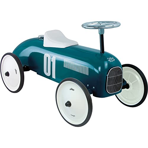 Vilac 1123 - Voiture Vintage Blau Petrol Flugzeuge, Blau von Vilac