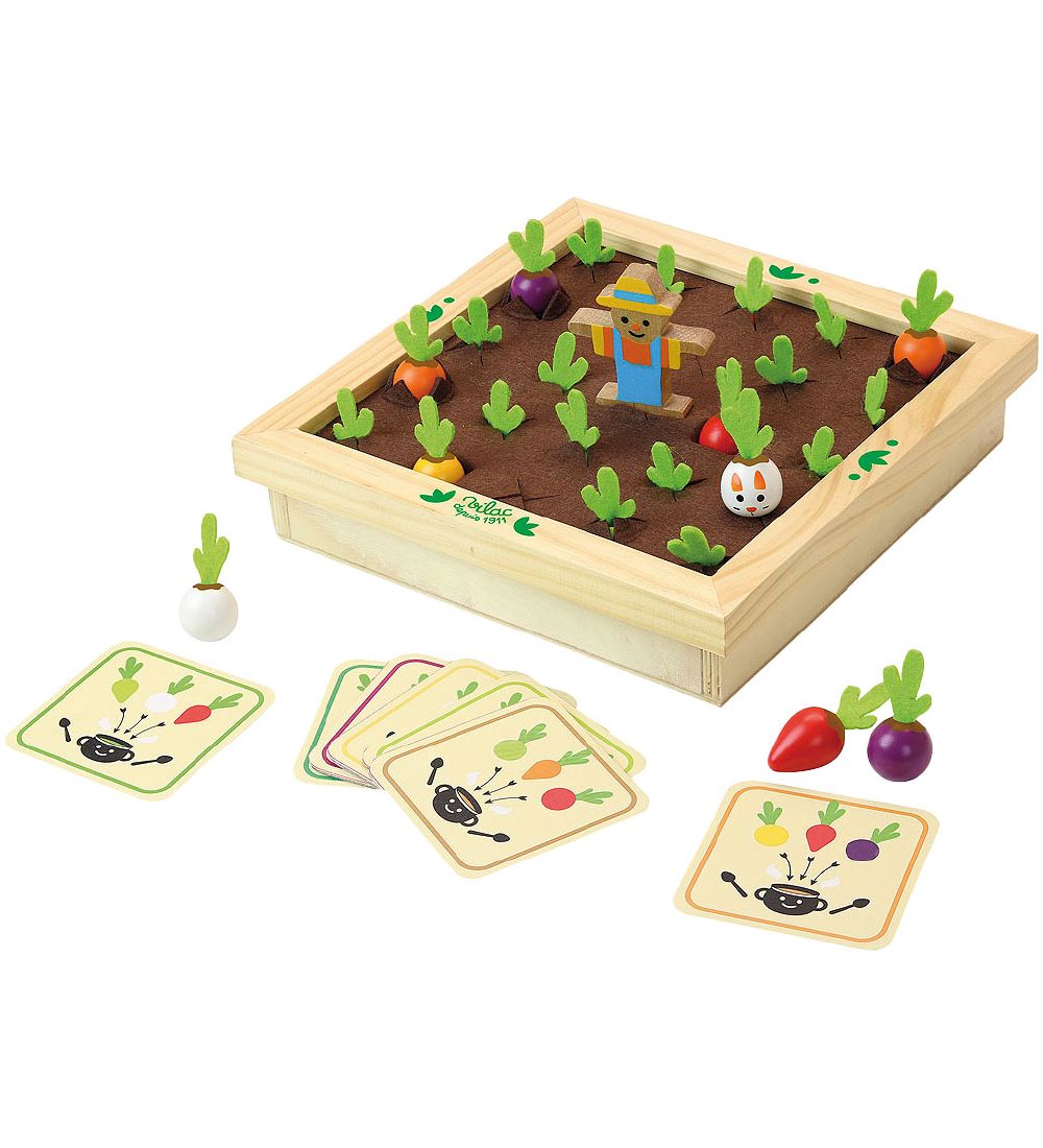 Vilac Gedächtnisspiele - Holz - Der Küchengarten - Vilac - One Size - Memory-Spiele von Vilac