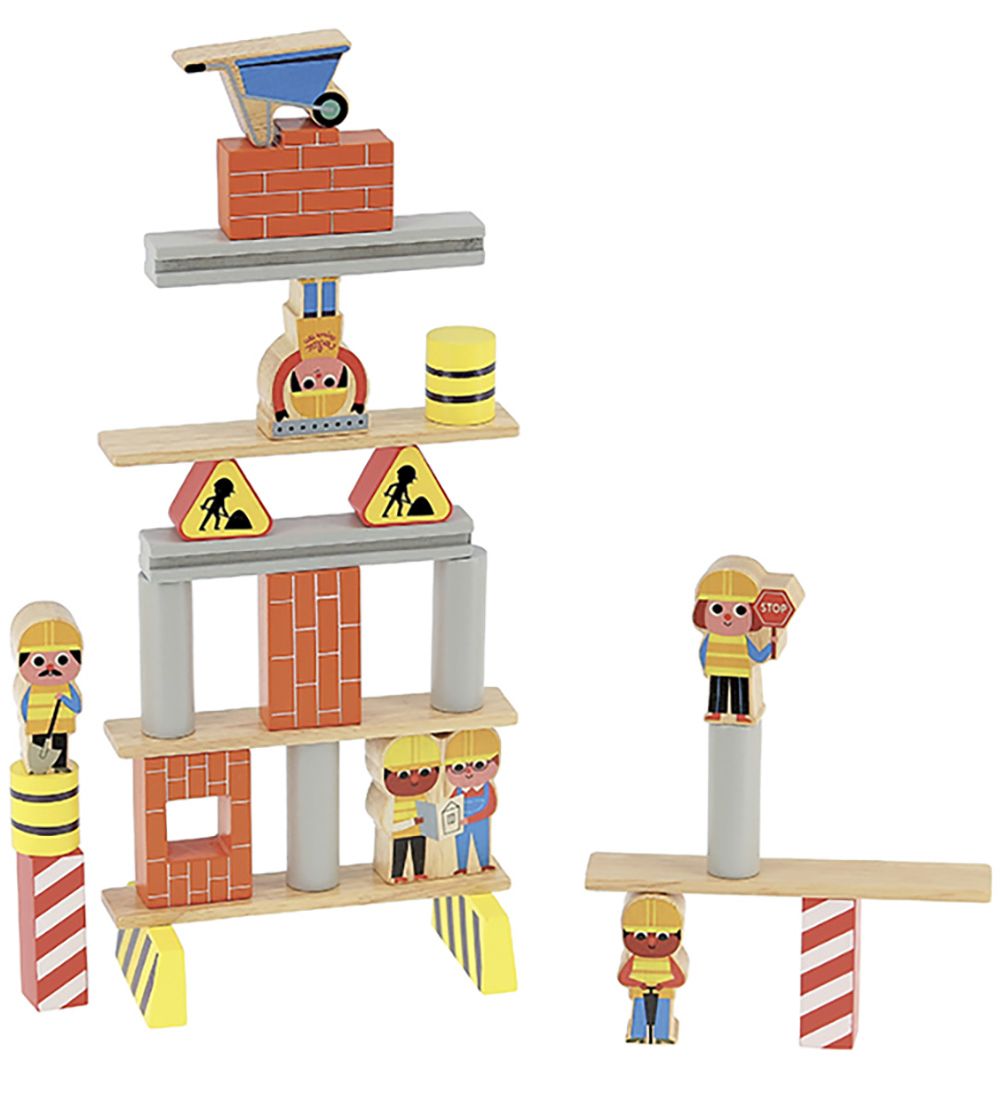 Vilac Geschicklichkeitsspiel - Holz - 27 Teile - Baustelle - Vilac - One Size - Spiele Vilac Geschicklichkeitsspiel - Holz - 27 Teile - Baustelle - Vilac - One Size - Spiele von Vilac