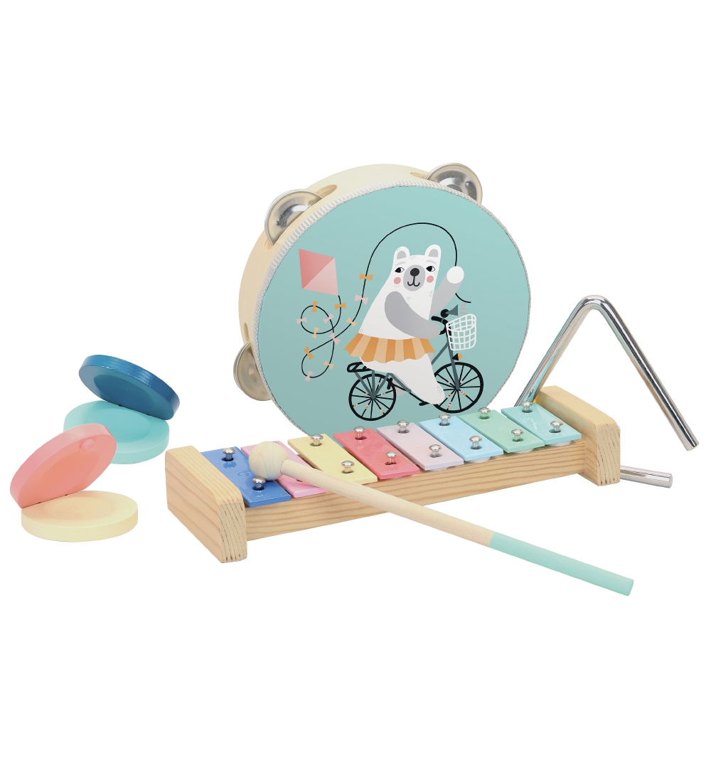 Vilac Instrument Set - 6 Teile - Holz - Vilac - One Size - Musikinstrumente Vilac Instrument Set - 6 Teile - Holz - Vilac - One Size - Musikinstrumente von Vilac