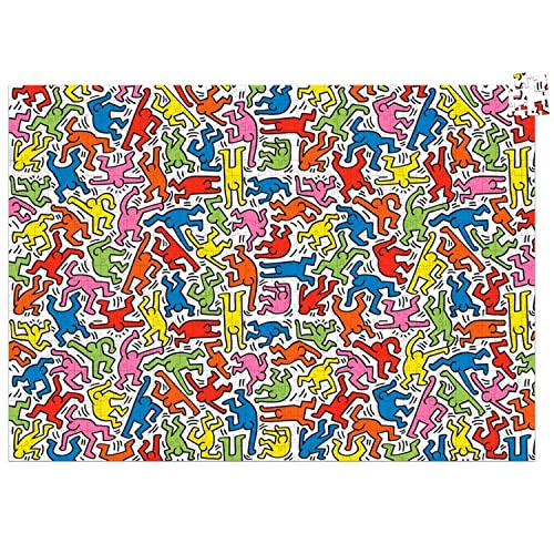 Vilac VIL9225 American Keith Haring Puzzle 1000 Teile, Mehrfarbig von Vilac