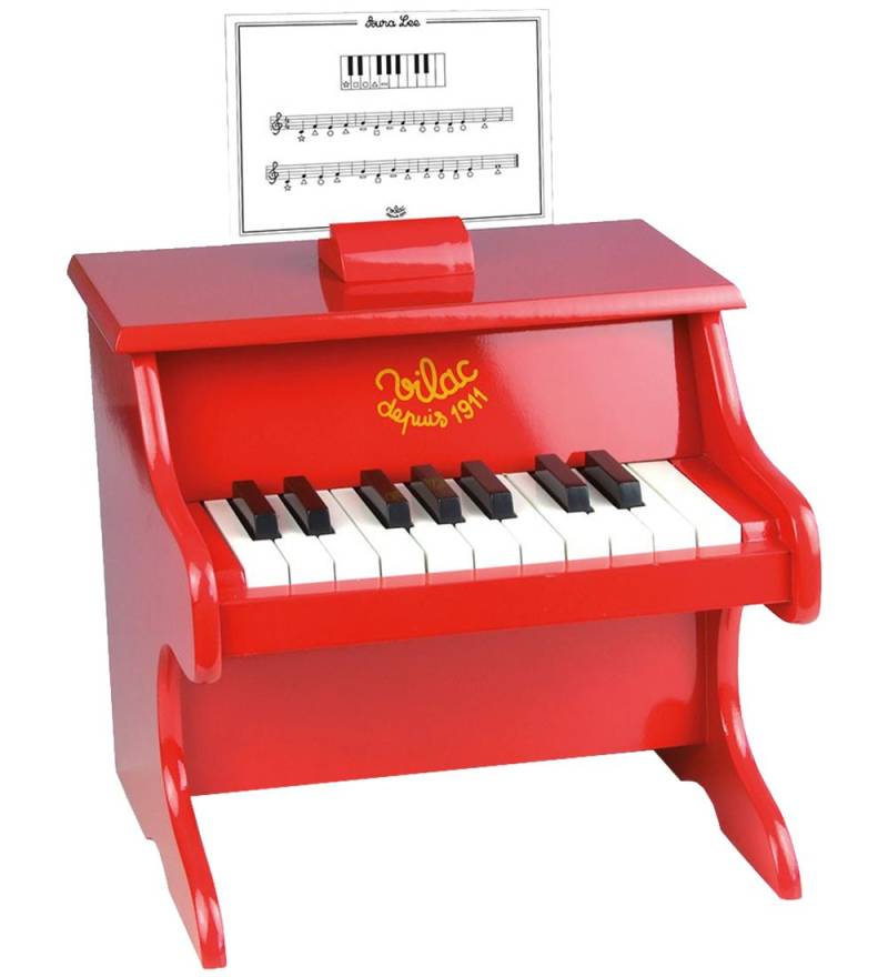 Vilac Klavier - Rot - Vilac - One Size - Musikinstrumente Vilac Klavier - Rot - Vilac - One Size - Musikinstrumente von Vilac