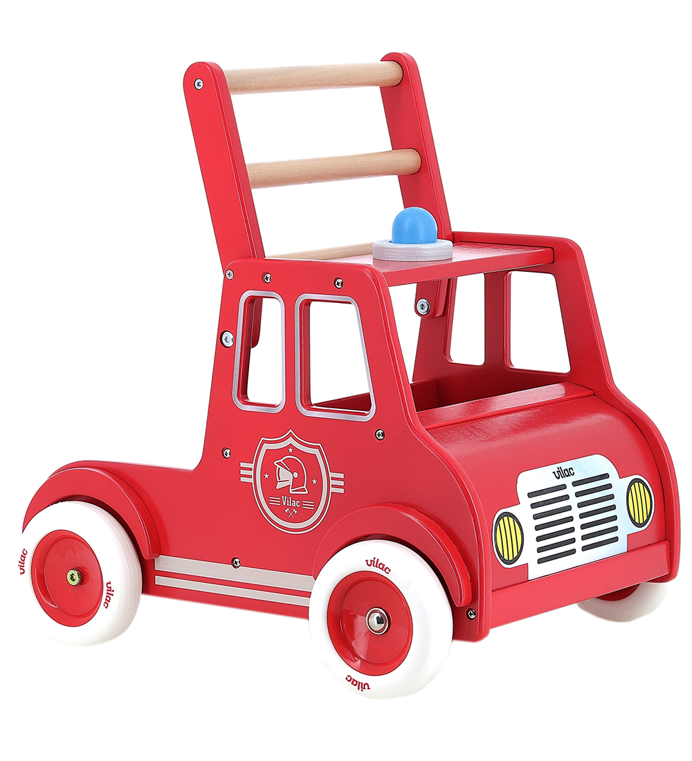 Vilac Lauflernwagen - Feuerwehrwagen - Vilac - One Size - Lauflernwagen Vilac Lauflernwagen - Feuerwehrwagen - Vilac - One Size - Lauflernwagen von Vilac