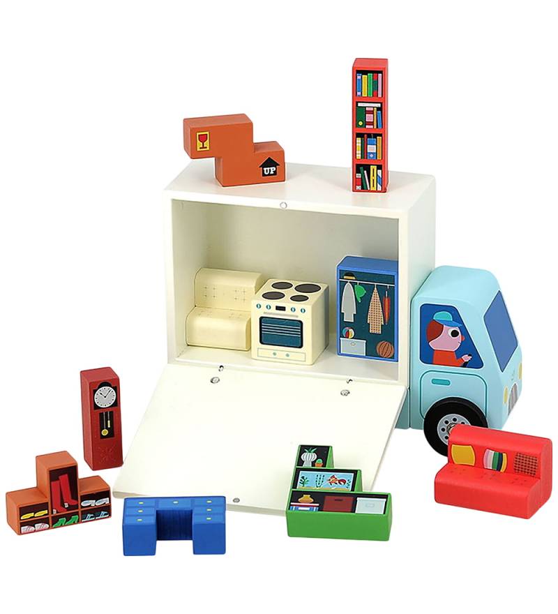 Vilac Logikspiel - Holz - 20 Teile - Umzugswagen - Vilac - One Size - Spiele Vilac Logikspiel - Holz - 20 Teile - Umzugswagen - Vilac - One Size - Spiele von Vilac