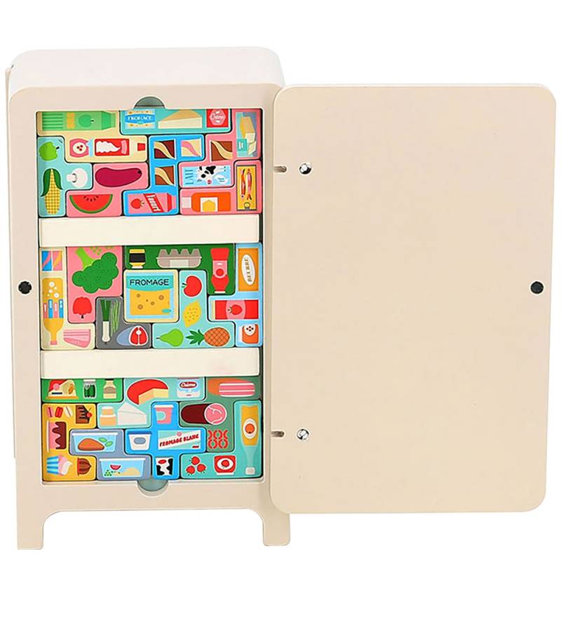 Vilac Logikspiele - Holz - 21 Teile - Kühlschrank - Vilac - One Size - Spiele Vilac Logikspiele - Holz - 21 Teile - Kühlschrank - Vilac - One Size - Spiele von Vilac