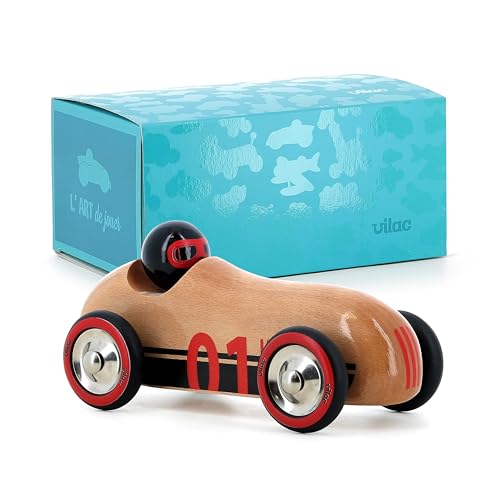 Vilac - Old Sport Compet' Naturholz – Nachahmung – Trafic – 1 Auto aus Holz Old Sport Comet' Naturholz – Lernspiele für Kinder aus Holz – Spielzeug für Kinder ab 2 Jahren – 2290S Vilac - Old Sport Compet' Naturholz – Nachahmung – Trafic – 1 Auto aus Holz Old Sport Comet' Naturholz – Lernspiele für Kinder aus Holz – Spielzeug für Kinder ab 2 Jahren – 2290S von Vilac