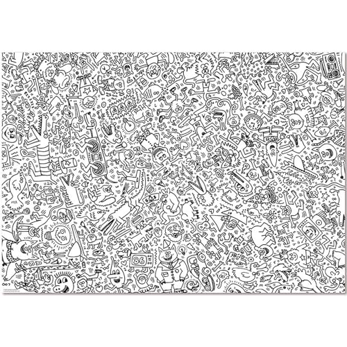 Vilac - Puzzle Keith Haring 1000 Teile – Karton – 9223S von Vilac