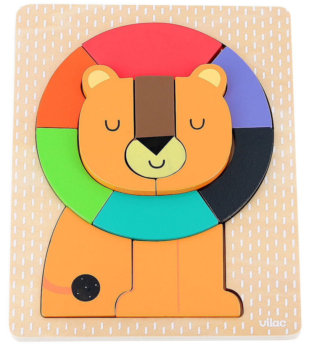 Vilac Puzzlespiel - Holz - 11 Teile - Löwe - Vilac - One Size - Puzzlespiele Vilac Puzzlespiel - Holz - 11 Teile - Löwe - Vilac - One Size - Puzzlespiele von Vilac