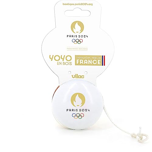 Vilac Sonderedition für die Olympischen Spiele 2024 – Yoyo – Offizielles Lizenzprodukt – Spielzeug für Kinder ab 5 Jahren – einzigartiges Spielzeug 240800 Vilac Sonderedition für die Olympischen Spiele 2024 – Yoyo – Offizielles Lizenzprodukt – Spielzeug für Kinder ab 5 Jahren – einzigartiges Spielzeug 240800 von Vilac