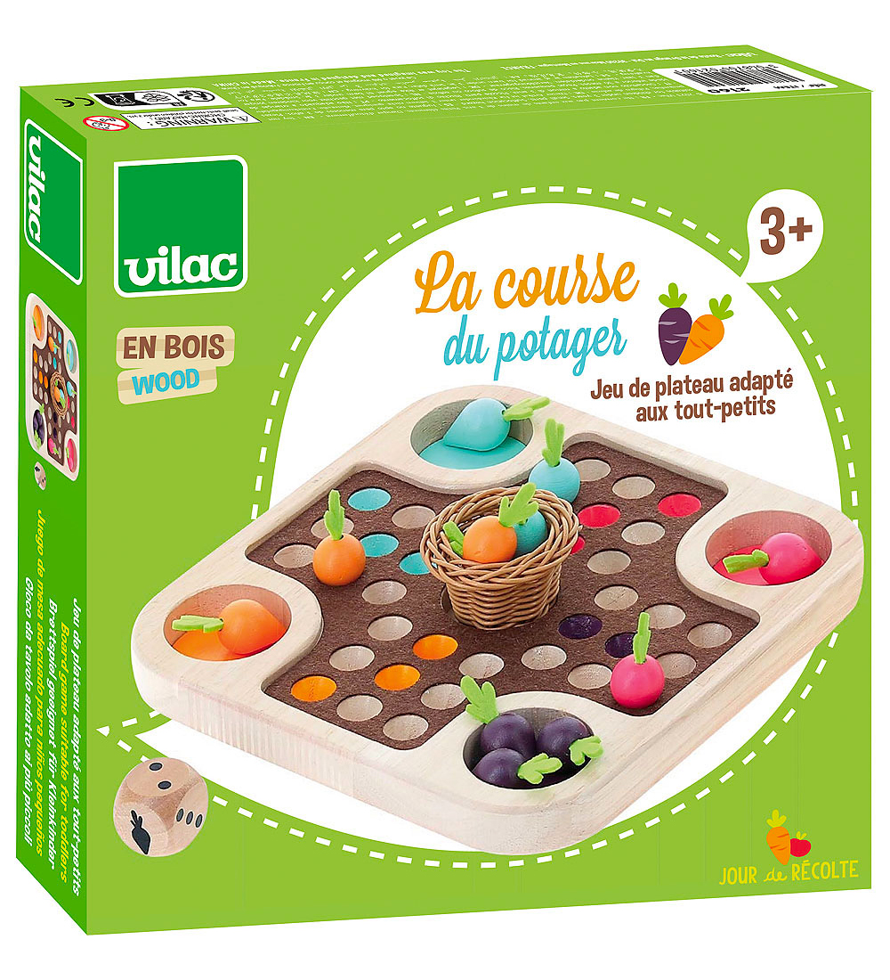 Vilac Spiel - Holz - Der Gartenlauf - Vilac - One Size - Brettspiele Vilac Spiel - Holz - Der Gartenlauf - Vilac - One Size - Brettspiele von Vilac