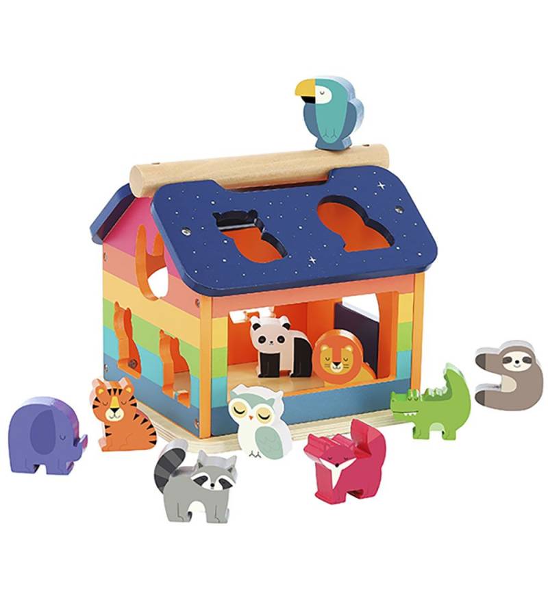Vilac Steckspiel - Holz - Rainbow - Vilac - One Size - Steckspiele Vilac Steckspiel - Holz - Rainbow - Vilac - One Size - Steckspiele von Vilac