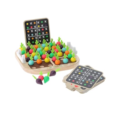 vilac - Sudoku des Gemüses – Tag der Ernte – Lernspiel – Logik Lernen – 3 Schwierigkeitsstufen – einzigartiges Design – für Kinder ab 5 Jahren von Vilac