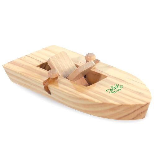 Vilac Vilac2941 2941 Elastisches Boot Spielzeug Holz, Boot (15 x 6 x 3 cm) von Vilac