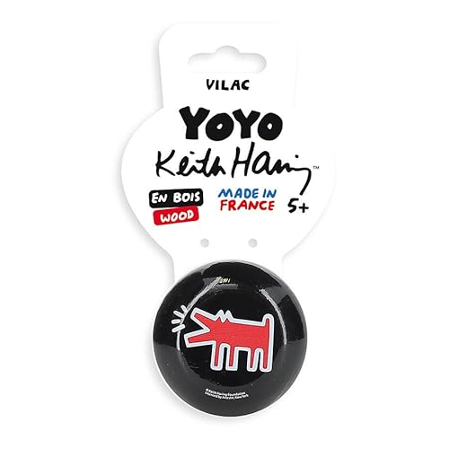 Vilac Yoyo Wolf Keith Haring – Spiele und Spielzeug aus Holz, Limitierte Edition – 9222, Mehrfarbig Vilac Yoyo Wolf Keith Haring – Spiele und Spielzeug aus Holz, Limitierte Edition – 9222, Mehrfarbig von Vilac