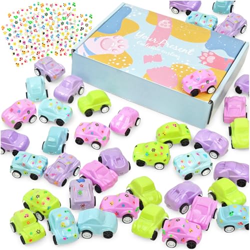 Vileafy Bulk Mini-Autos zum Zurückziehen für Kinder, Klassenzimmerpreise, Schatzkasten-Spielzeug und Geburtstagsparty-Geschenke, Bulk-Auto-Spielzeug mit Aufklebern, DIY kleines Spielzeug für Kinder im Vileafy Bulk Mini-Autos zum Zurückziehen für Kinder, Klassenzimmerpreise, Schatzkasten-Spielzeug und Geburtstagsparty-Geschenke, Bulk-Auto-Spielzeug mit Aufklebern, DIY kleines Spielzeug für Kinder im von Vileafy
