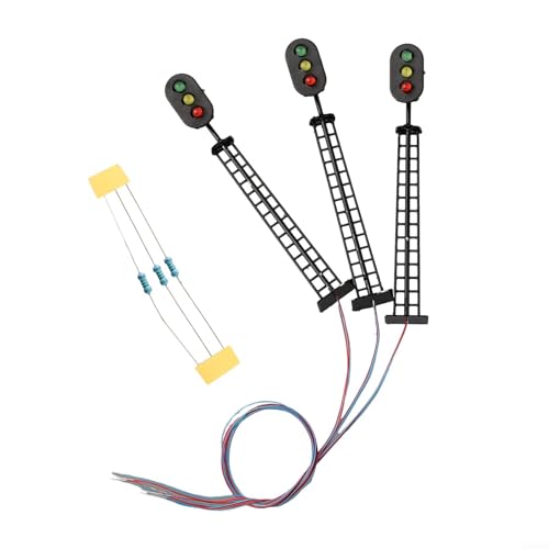 OO Gauge Model Railway Light System Includes a Three Aspect Signal at 312 Volt DC OO Gauge Model Railway Light System Includes a Three Aspect Signal at 312 Volt DC von Vilgftyiet