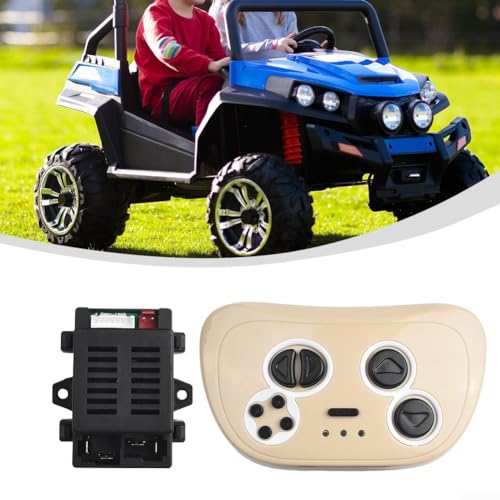 Verbesserte Steuerung für Kinder Elektroauto, HH707K 6V Empfänger, 2 4G Bluetooth Sender, langlebige Konstruktion (HH707K 6V und HH670Y RC) von Vilgftyiet