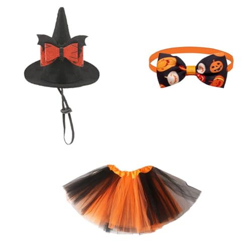 Vilgftyiet Halloween Hexen Kostüm Set mit Rock, Hut & Besen für Kostüm für Party Cosplay und Foto-Möglichkeiten Vilgftyiet Halloween Hexen Kostüm Set mit Rock, Hut & Besen für Kostüm für Party Cosplay und Foto-Möglichkeiten von Vilgftyiet