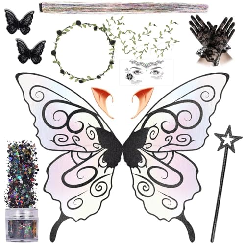 VillbeCoser ButterflyElf-Set, Schwarz, 10 Stück, hergestellt in China VillbeCoser ButterflyElf-Set, Schwarz, 10 Stück, hergestellt in China von VillbeCoser