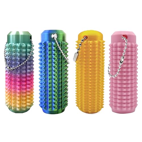4 Stück Fidget Toys Kinder, Antistress Spielzeug, Finger Massager für Stressabbau, Portable Finger Fidget für Büro und Reise 4 Stück Fidget Toys Kinder, Antistress Spielzeug, Finger Massager für Stressabbau, Portable Finger Fidget für Büro und Reise von Vimmvid