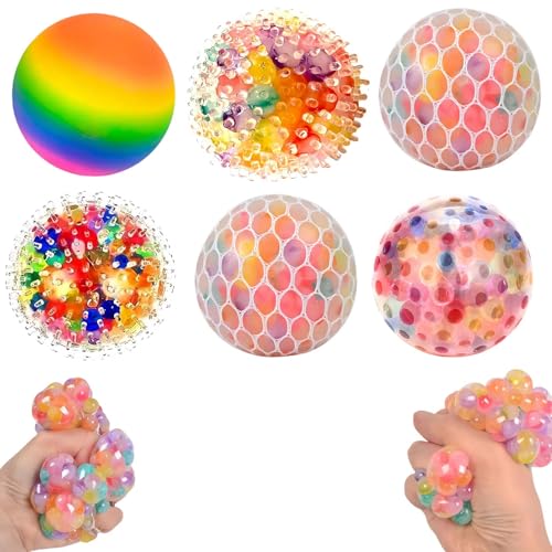 6 Stück Stressball Kinder Set, Antistressball Viele Stile, Die Hände Fühlen Sich Weich und Entspannen, Breite Anwendungsbereiche und Kann Als Geschenk Geschenkt Werden 6 Stück Stressball Kinder Set, Antistressball Viele Stile, Die Hände Fühlen Sich Weich und Entspannen, Breite Anwendungsbereiche und Kann Als Geschenk Geschenkt Werden von Vimmvid
