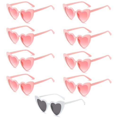 9 Stück Herz Sonnenbrille, Partybrillen Herzbrillen Festival Sonnenbrille Damen Party Brillen Lustige Brille Herz Brille Herzsonnenbrille Lustige Sonnenbrillen Geeignet Für Hochzeiten Geburtstagsfeier 9 Stück Herz Sonnenbrille, Partybrillen Herzbrillen Festival Sonnenbrille Damen Party Brillen Lustige Brille Herz Brille Herzsonnenbrille Lustige Sonnenbrillen Geeignet Für Hochzeiten Geburtstagsfeier von Vimmvid