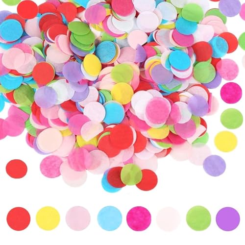 9000 pieces confetti confetti large, confetti birthday scatter decoration birthday confetti confetti colorful confetti paper napkins confetti, for birthday wedding party decoration von Vimmvid