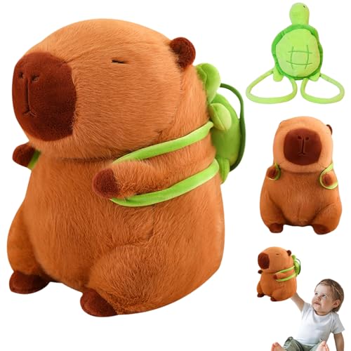 Vimmvid 1 Stück Capybara Kuscheltier,Capybara Plüschtier Niedlichen Capybara Plushie,Capybara Rucksack Mit Einem Separaten Abnehmbaren Rucksack,Capybara Squishy Geburtstagsgeschenk für Kinder(25CM) Vimmvid 1 Stück Capybara Kuscheltier,Capybara Plüschtier Niedlichen Capybara Plushie,Capybara Rucksack Mit Einem Separaten Abnehmbaren Rucksack,Capybara Squishy Geburtstagsgeschenk für Kinder(25CM) von Vimmvid