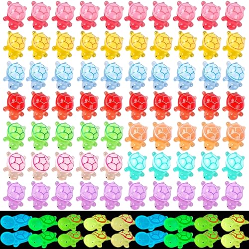 Vimmvid 60 Stück Mini Schildkröten, Turtle Schildkröte Deko Kleine Figuren für Kinder Mini Tiere Es Wird Glühen Landschaft Szenen,Topfdekoration (Gemischte Farbe) Vimmvid 60 Stück Mini Schildkröten, Turtle Schildkröte Deko Kleine Figuren für Kinder Mini Tiere Es Wird Glühen Landschaft Szenen,Topfdekoration (Gemischte Farbe) von Vimmvid