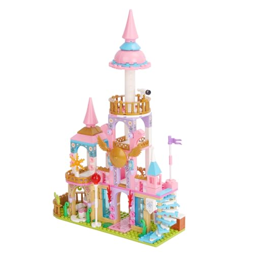 Vinbosion Bauklötze Set,Mädchen Prinzessin Schloss Gebäude Spielzeug,Geschenk für Weihnachten,Geburtstag,Neujahr(347PCS) von Vinbosion