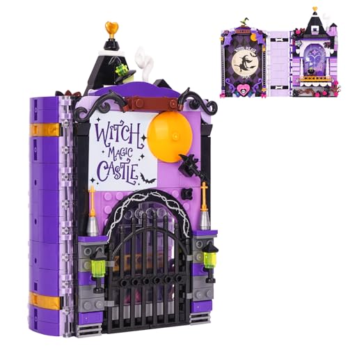 Vinbosion Bauklötze Set,Magische Burg Bauklötze Spielzeug mit 5 Zoll Fotorahmen,Album Bauklötze Geschenk für Halloween,Geburtstag,Weihnachten Vinbosion Bauklötze Set,Magische Burg Bauklötze Spielzeug mit 5 Zoll Fotorahmen,Album Bauklötze Geschenk für Halloween,Geburtstag,Weihnachten von Vinbosion