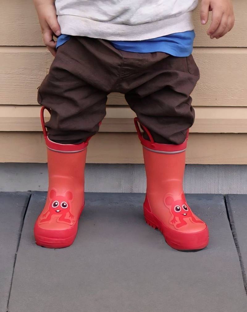 Babblarna Bobbo Gummistiefel, Rot, 23, Kindergummistiefel, Kinderstiefel, Gummistiefel kinder, Kids von Babblarna