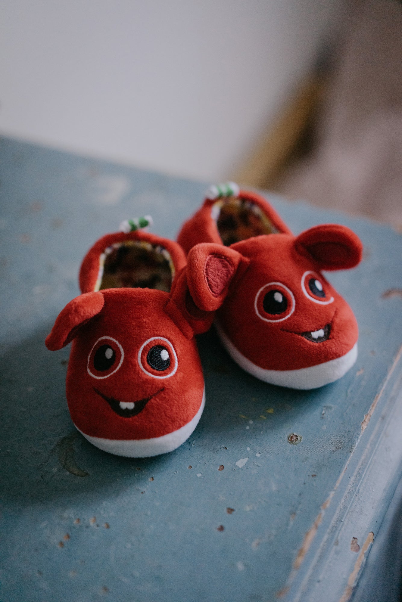 Babblarna Bobbo Pantoffeln, Rot, 24 Babblarna Bobbo Pantoffeln, Rot, 24 von Babblarna