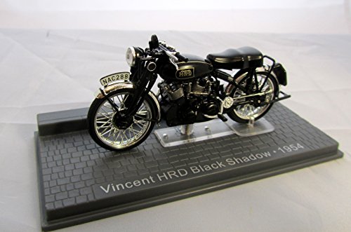Modell Motorrad 1:24 Vincent HRD Black Shadow schwarz von Vincent