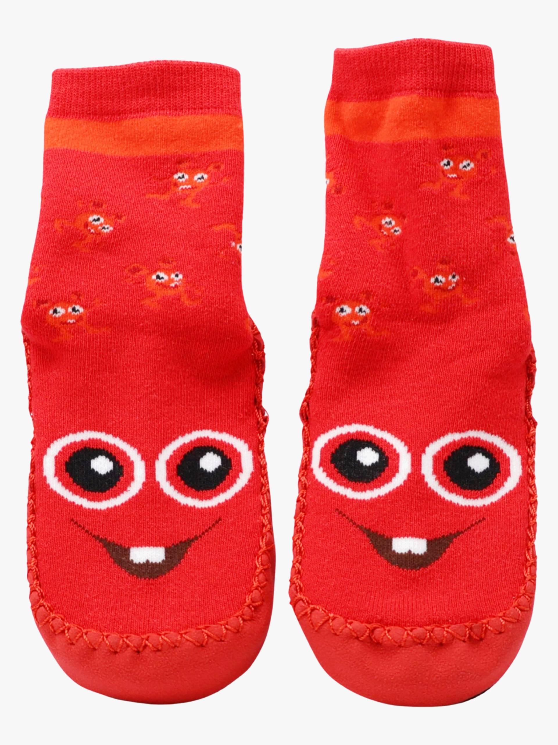 Vincent Bobbo Mockassins, Red, 19-21 von Vincent