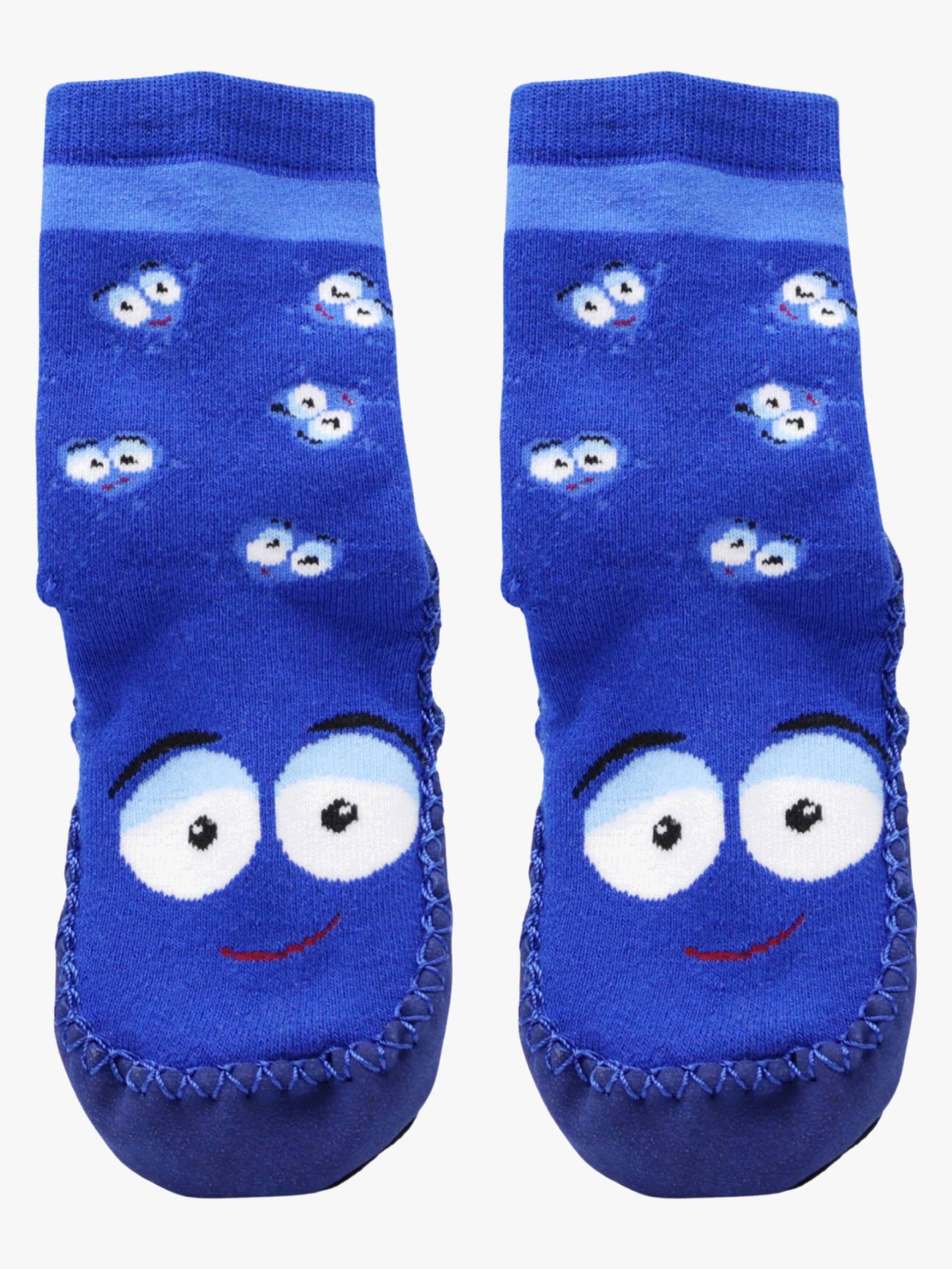 Vincent Doddo Mockassins, Blue, 16-18 von Vincent