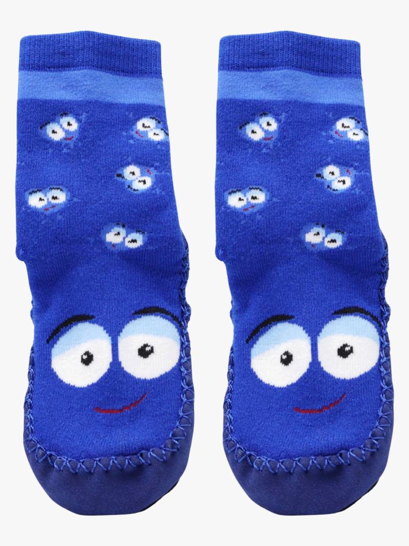 Vincent Doddo Mockassins, Blue, 16-18 von Vincent