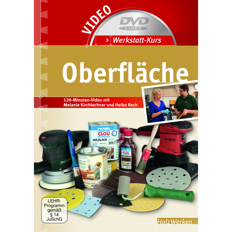 Werkstatt-Kurs Oberfläche,1 DVD + Buch von Vincentz Network