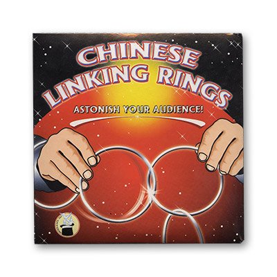 Chinese Linking Rings (5 inch) by Vincenzo DiFatta - Tricks by Vincenzo Di Fatta (V) von The Lord Of The Magic