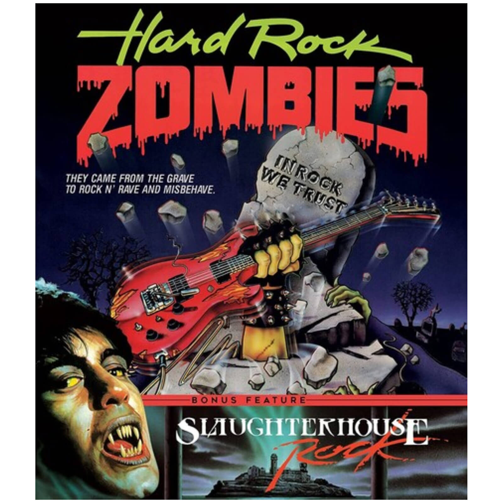 Hard Rock Zombies / Slaughterhouse Rock (US Import) von Vinegar Syndrome