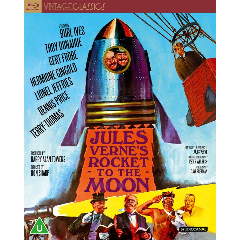 Jules Verne's Rakete zum Mond von Vintage Classics