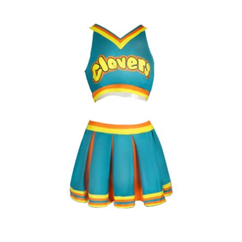 Bring It On Clover Cosplay Kostüm Grün Cheerleader Clover Uniform Frauen Halloween Outfits von VintageCos