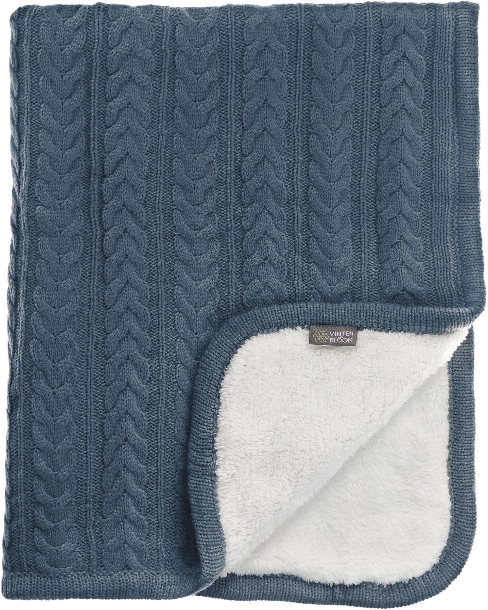 Vinter & Bloom Babydecke Cuddly, Storm Blue, Kinderwagendecke Vinter & Bloom Babydecke Cuddly, Storm Blue, Kinderwagendecke von Vinter & Bloom