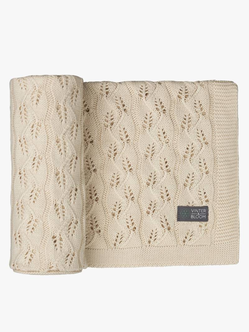 Vinter &  Bloom Moment Decke EKO, Linen Beige von Vinter & Bloom